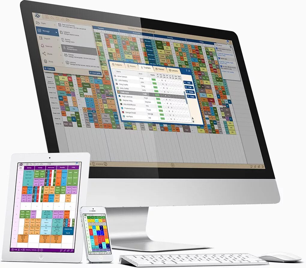Schedule software