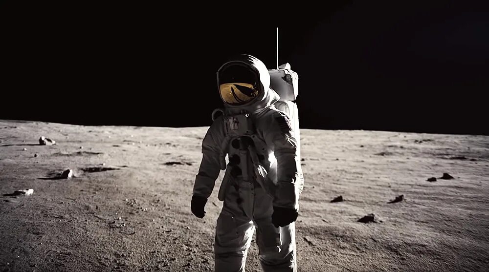 Walking on the moon