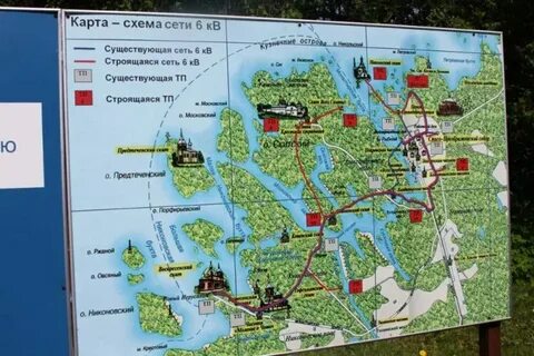 На каких озерах находится валаамский