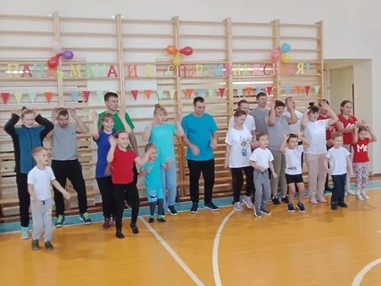 Спортивный праздник с папами в детском саду