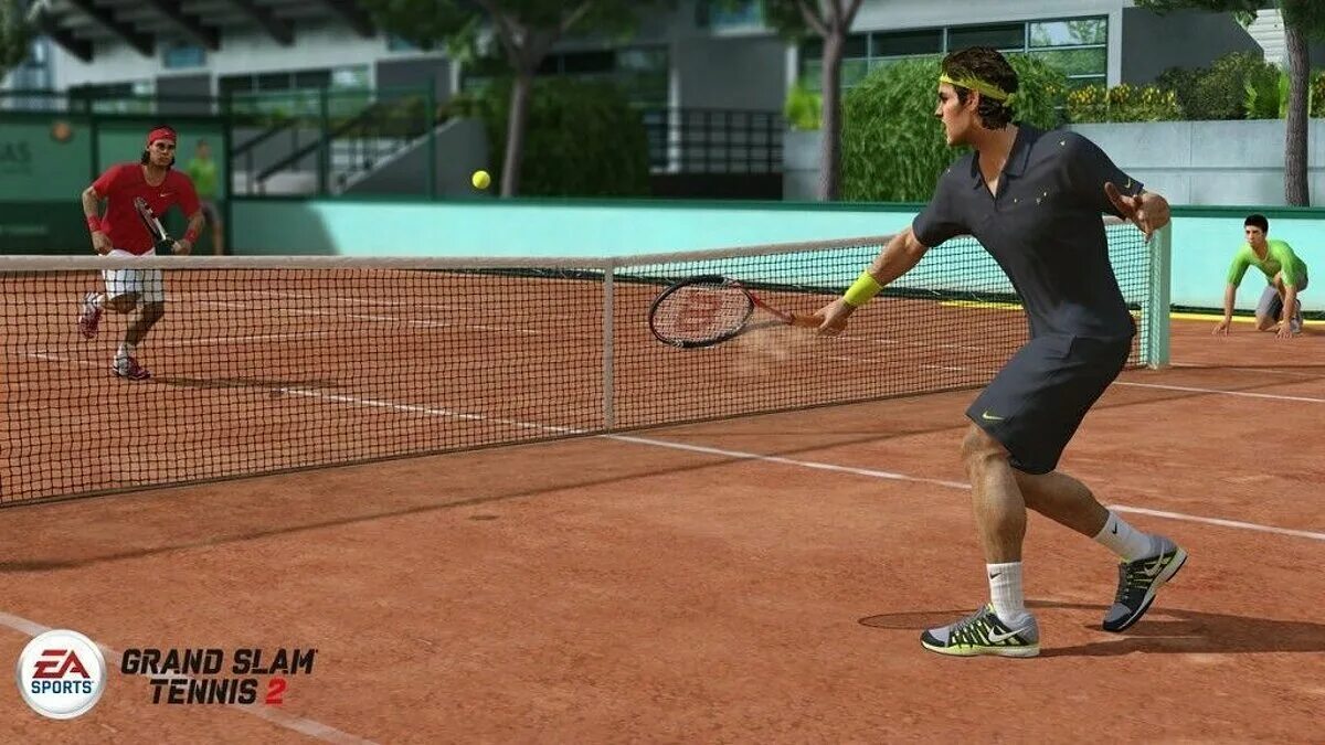 Virtua tennis sega. Игра на корте коробке. Игра 2 на 2 в теннисе. Игра everybody tennis. Теннис компьютерная игра.