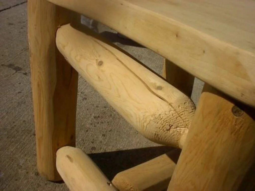 Log step. Log step