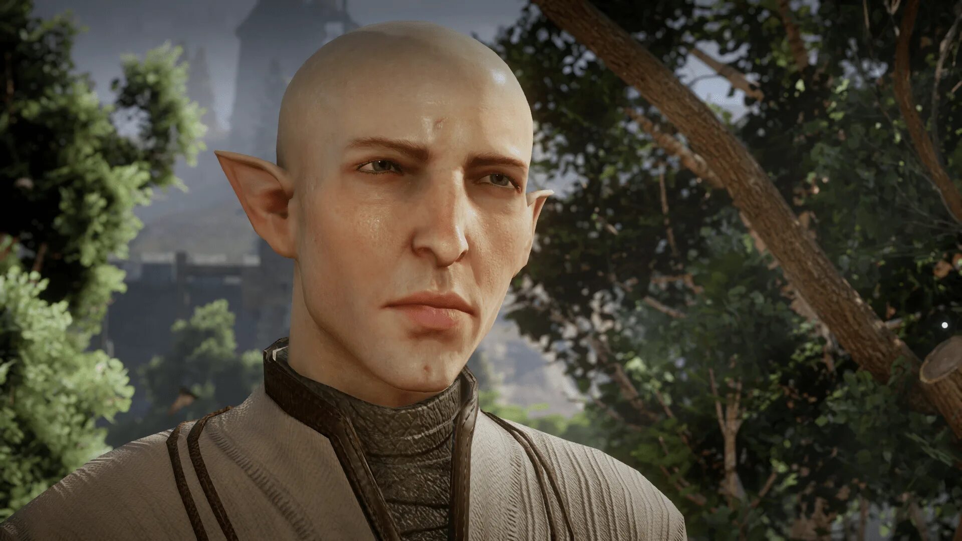 Солас драгон эйдж. Dragon age Inquisition solas. Драгон эйдж лысый Эльф. Dragon age 4 Солас.