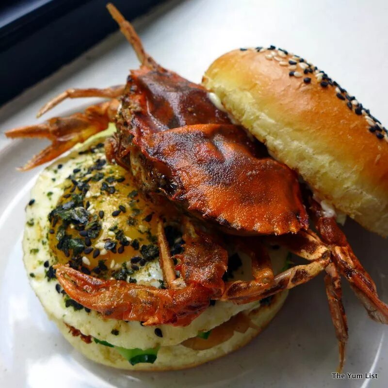 Burgers and crabs
