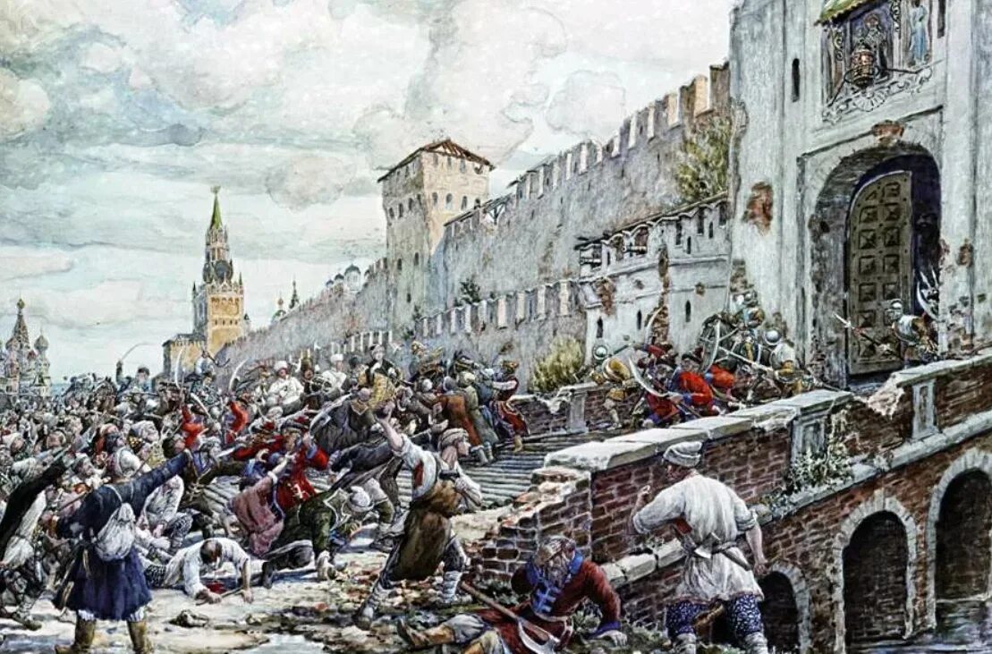 Соляной бунт 1648 Лисснер. Лисснер восстание в Москве 1648. Соляной бунт в Москве 1648.