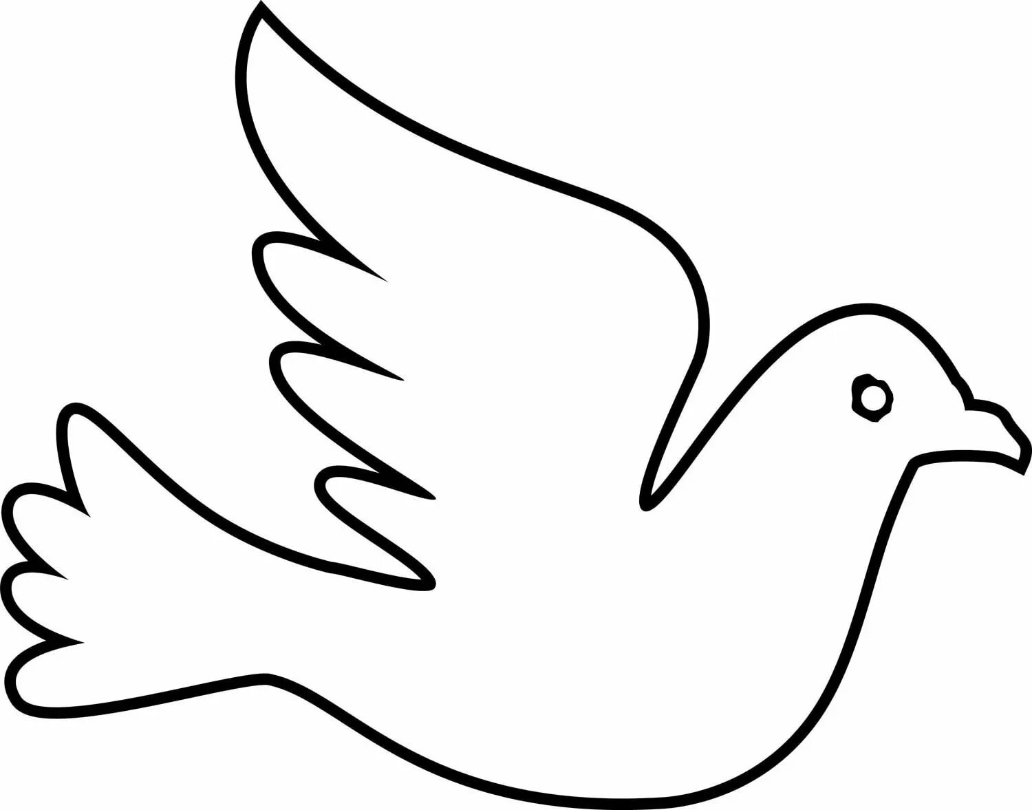 Трафарет шаблон для вырезания птица. Трафарет голубя. трафарет голубя для вырезания. голубь мира. макет голубя.