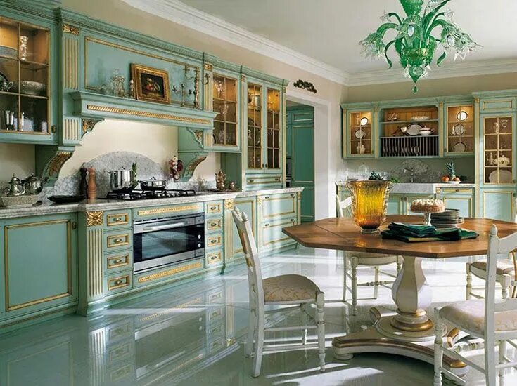 Кухня в классическом стиле. Красив кухня. Большие кухни. Красив кухня. Красивые классические кухни.