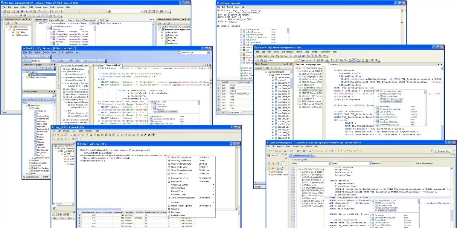 Microsoft data sqlite