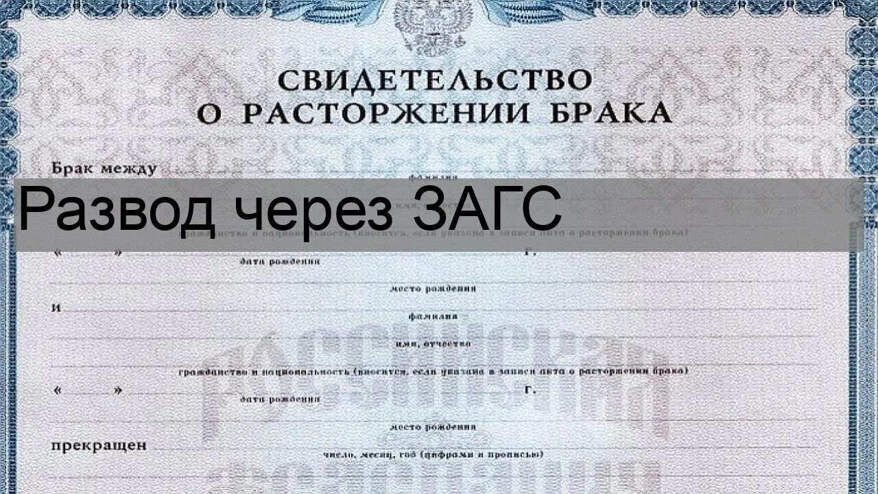 Развод через ЗАГС. Разрешение мужа на расторжение брака через ЗАГС. Сколько времени занимает бракоразводный процесс.