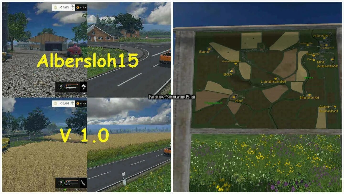 Село Полевое для Farming Simulator 2015. Farming Simulator 15 карта Полевое 1.0. Мод карта Fairhead v1.1.0.0. Мод карта PGR Wspólnota v1.0.0.1.