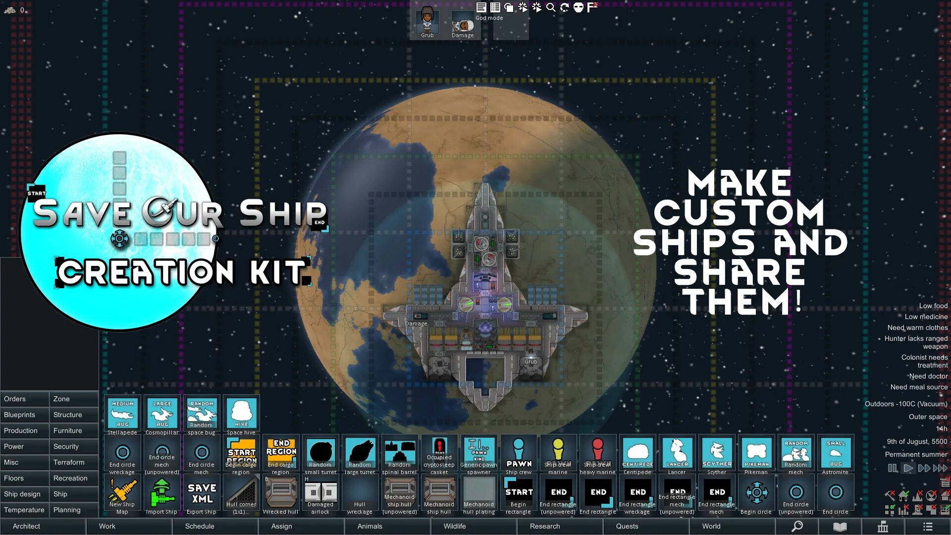 Save our ship русификатор. Rimworld save our ship 2 корабли. рим ворлд save our ship 2. корабль римворлд save our ship. rimworld save our ship 2.
