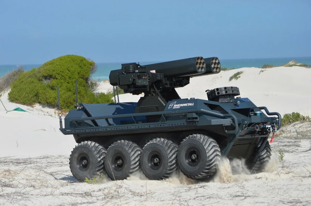 Про военных роботов. Военные роботы Рейнметалл. Mission Master UGV. Rheinmetall Defence UGV. UGV дрон.