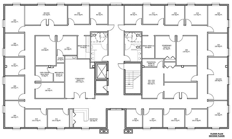 The Canada Israel Group Offices - Herzliya Office Snapshots Office layout plan, 