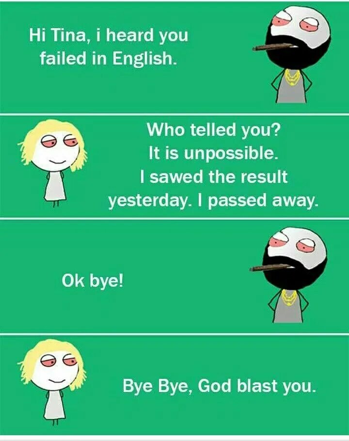 Why can t the english