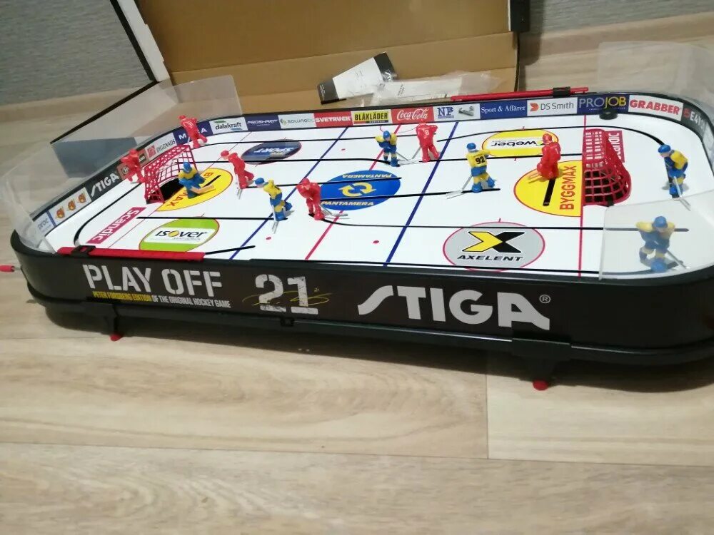 настольный хоккей stiga play off 21. Stiga play off 21 peter forsberg. настольный хоккей stiga play off 21. защитный чехол на настольный хоккей stiga. Stiga play off 21.