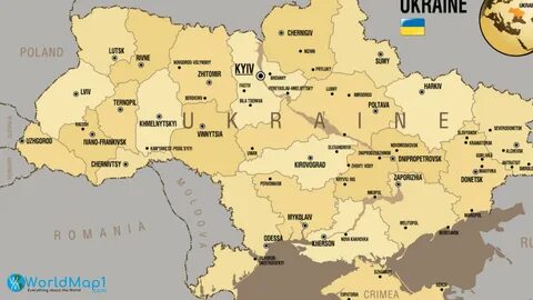 Миргород на карте