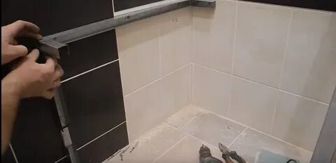 Зазор плитка стены