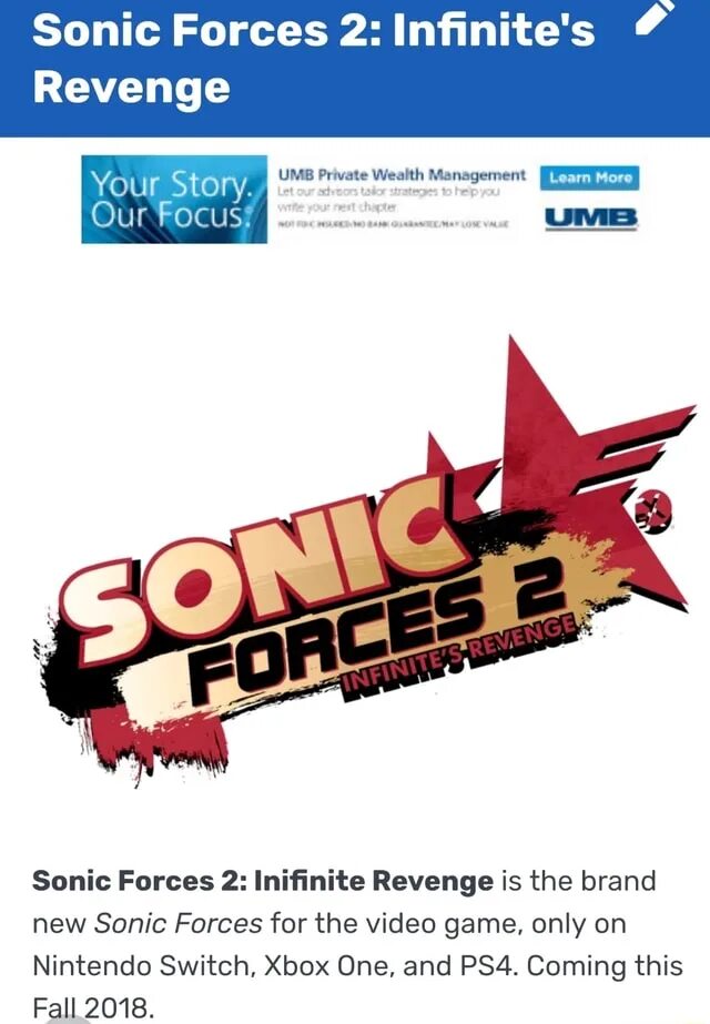 Sonic revenge. Sonic Forces 2. Sonic Forces 2 Infinite Revenge. Sonic Forces карта. Sonic Forces требования.