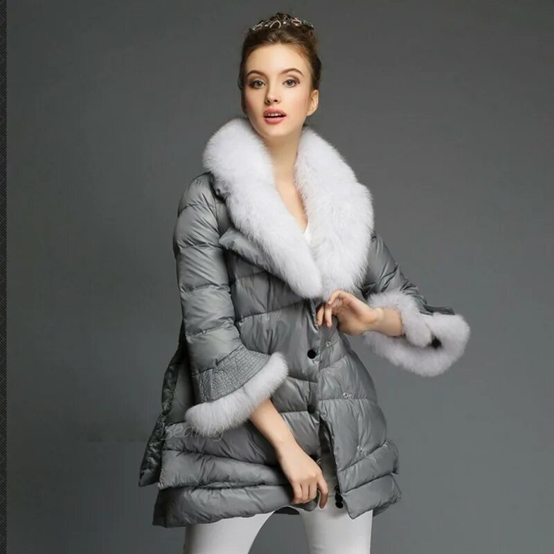 меховой пуховик женский. пуховик с мехом женский. красивый пуховик женский. пуховик монлер женский красный. пуховик с мехом женский зимний.