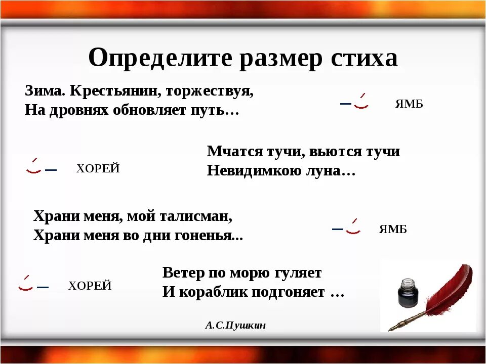 Стопы в стихотворении. Размеры стихотворений. Определить размер стиха. Определить размер стихотворения. Стихотворные Размеры.