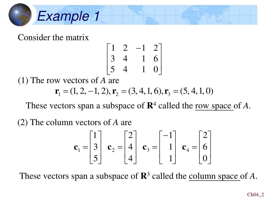 Matrix sample set. Span матрицы. n m matrix. column space of matrix. column space.