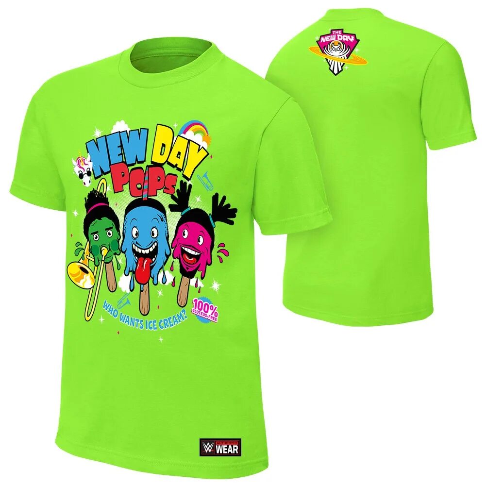 New day shop. Футболка WWE. WWE New Day футболка. Funday футболка для мальчика с черепом. Funday футболка для мальчика с черепом блестящим.