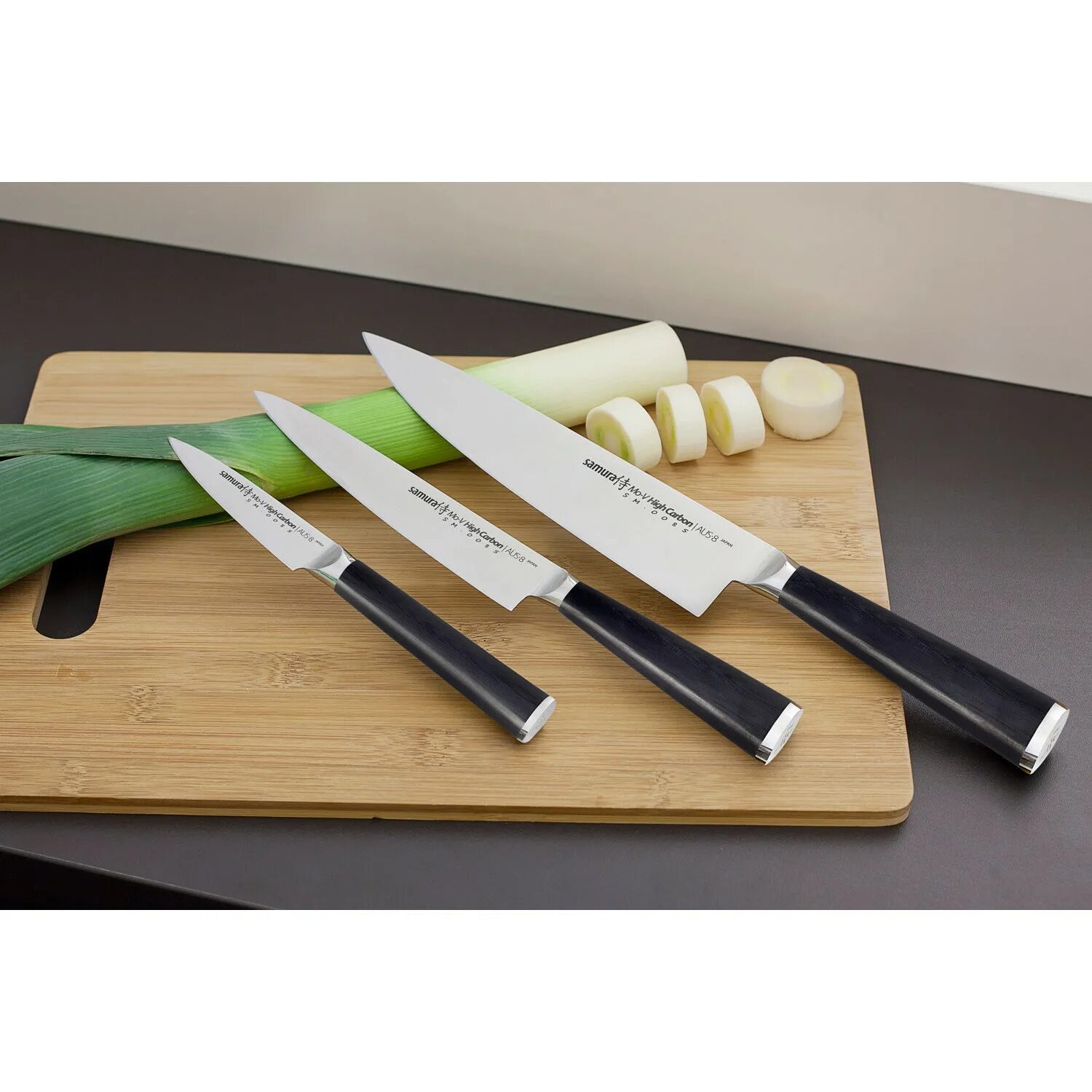 Какой кухонный нож выбрать. Японские ножи Самура. Японские кухонные ножи Самура. Ножи японские кухонные Samura. Нож поварской Samura.
