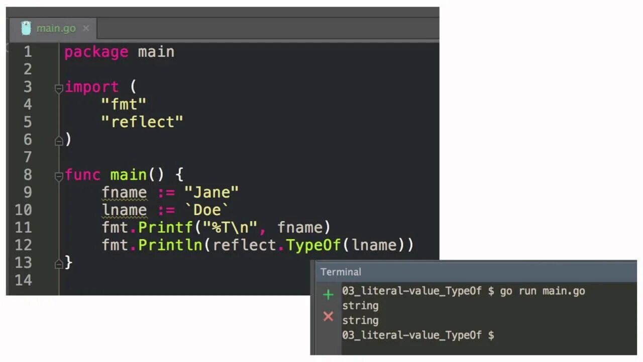 Golang rune. Golang типизация. rune literal golang. fname lname.
