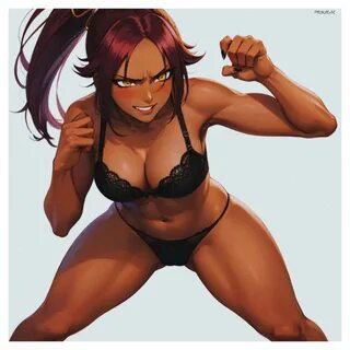 Аниме артист, Аниме-артист,artist,Shihouin Yoruichi,Йоруичи Шихоин,Bleach,Б...