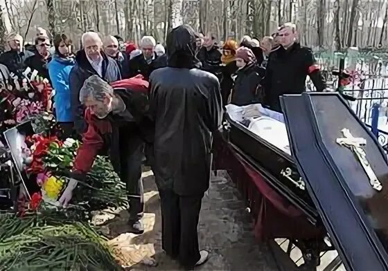 Похороны Михаила Задорнова.