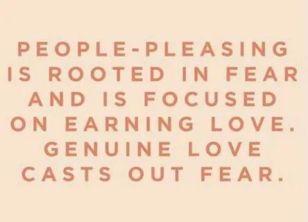 People pleasure