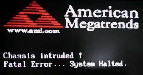System halted