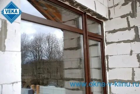 Окно в газобетон