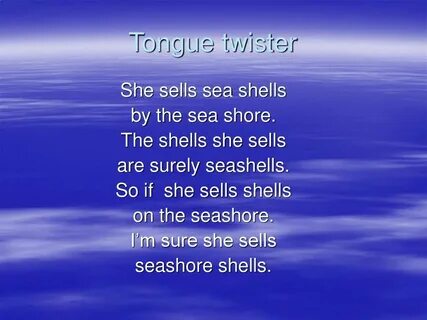 She sale