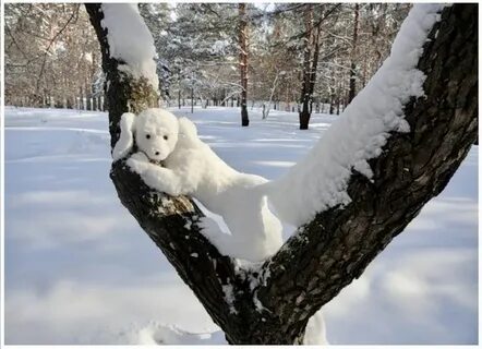 Слепил однажды я из снега девушку