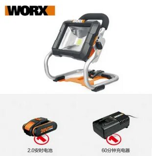 Аккумуляторный фонарь worx