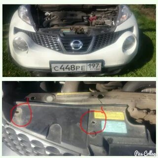 Замена ламп ближнего ниссан жук