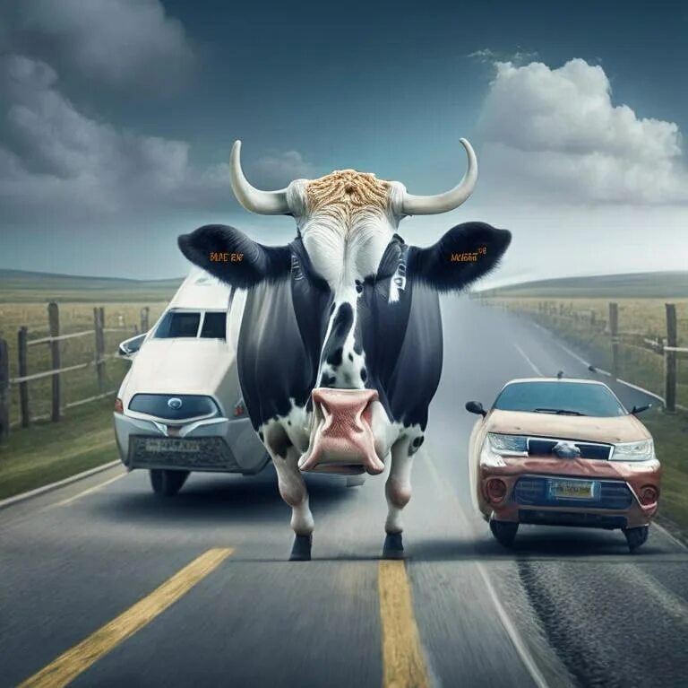 корова мужик. корова мужик. обнимает корову.