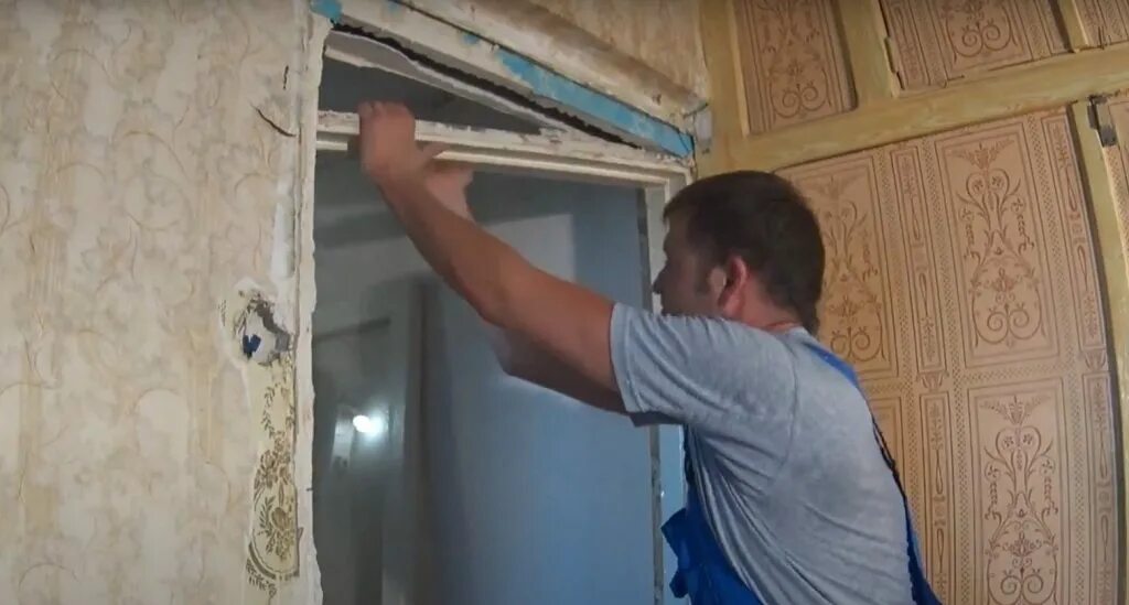 Демонтаж и монтаж межкомнатных