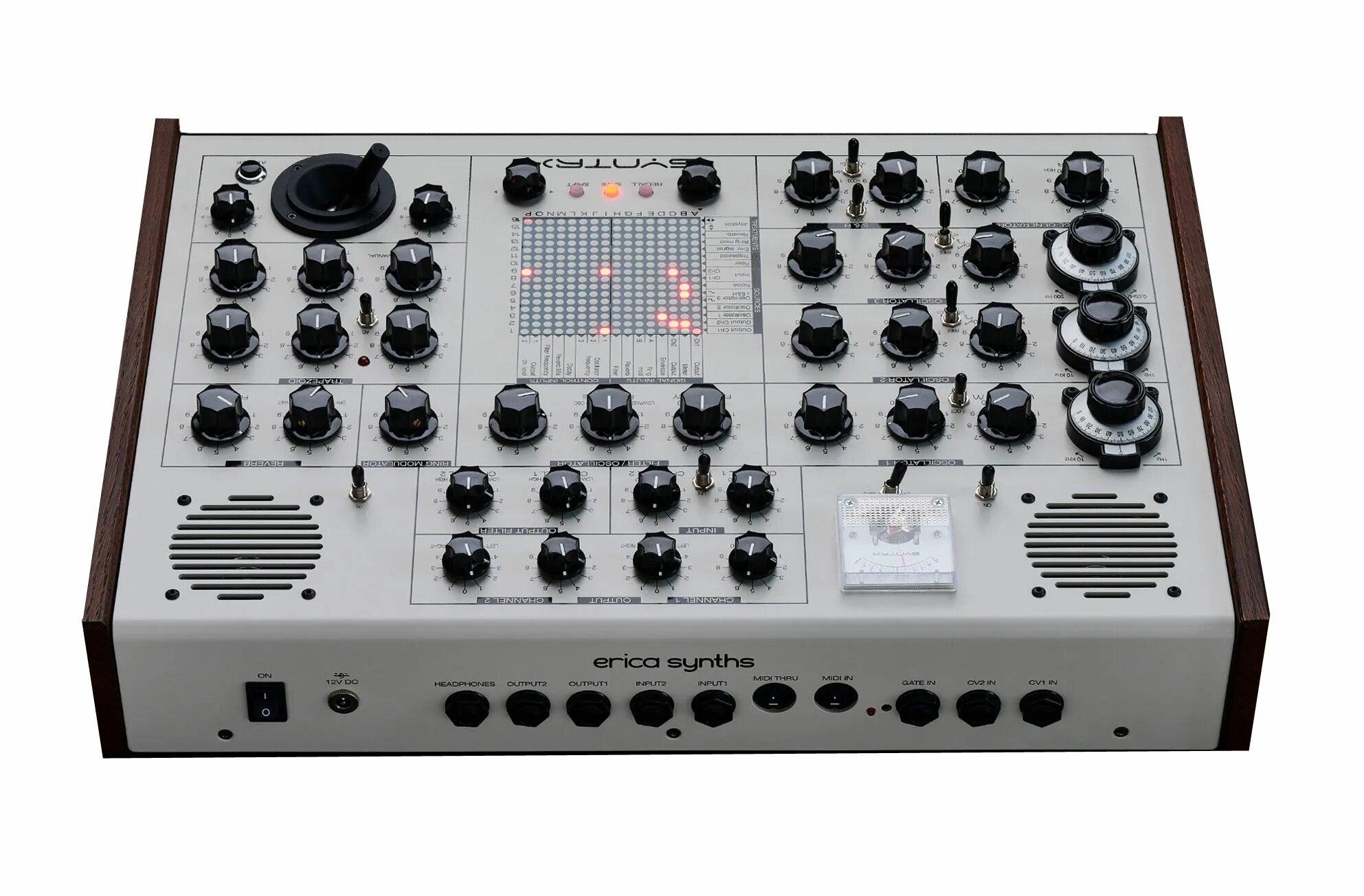 Synth rs. Erica synth. синтезатор с микшером. analog 16x16 mixer matrix erica synth. synths.
