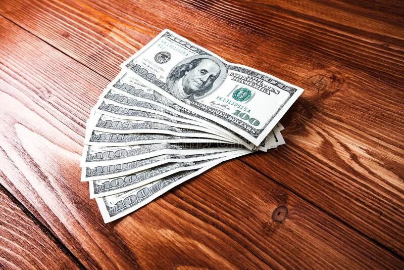 Your money on the table
