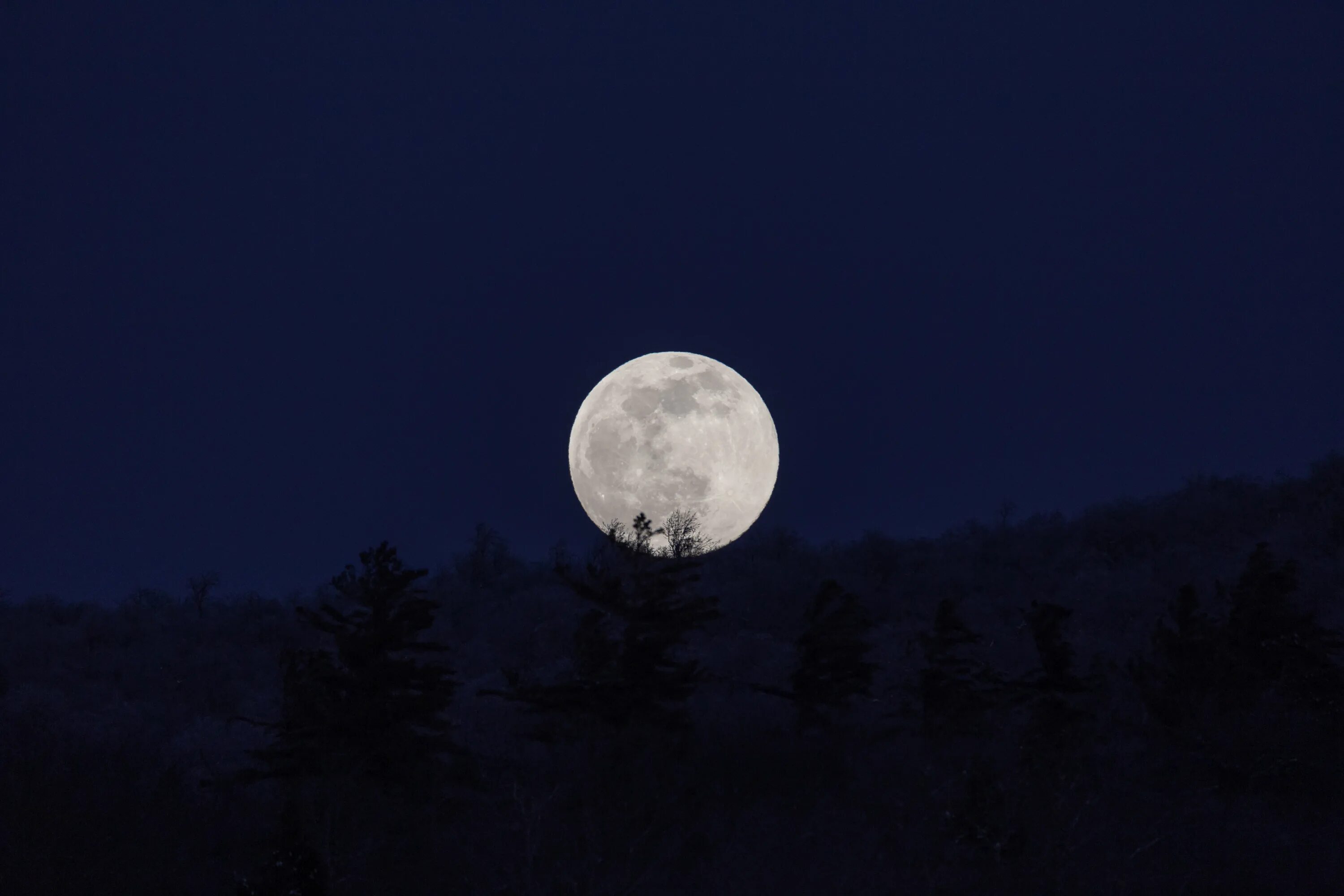 Lune d. Луна. Ночь Луна. Полная Луна. Ночь полнолуния.