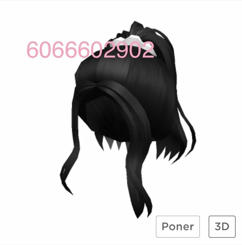 Ugc codes коды роблокс. РОБЛОКС волосы Black ponytail. ID волос в РОБЛОКС. Чёрные волосы в хвосте в РОБЛОКСЕ. Чёрные хвостики РОБЛОКС.