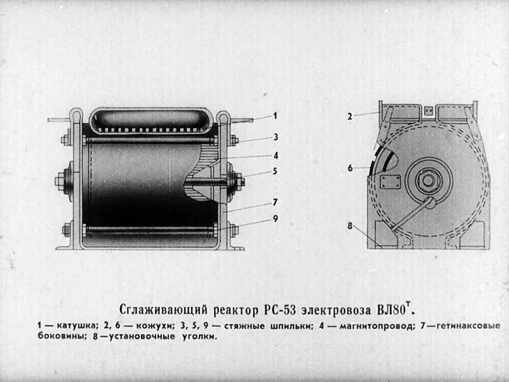 Реактор электровоза