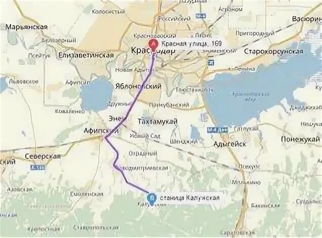Станица холмская краснодарский на карте
