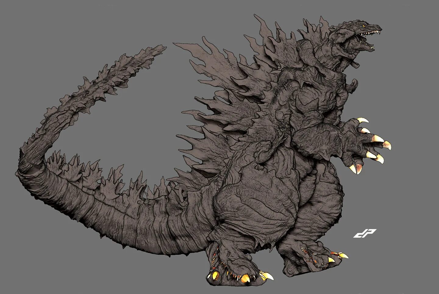 Годзилла шрам. Крустацеос рекс годзилла. mutant shin godzilla. годзилла дино нео. мутант кайдзю годзилла.