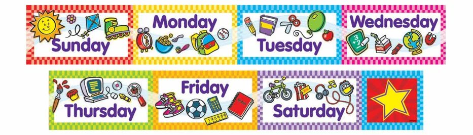 Days of the week. What Day is it today картинка для детей. Tuesday Flashcard. Days of the week for Kids.