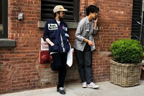 Standing around