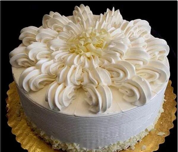 Декор торта сливками Ring Around the Rosette Cake in 2019 Rosette cake, Creative cake decorating, Cak
