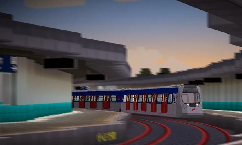 Minecraft transit railway